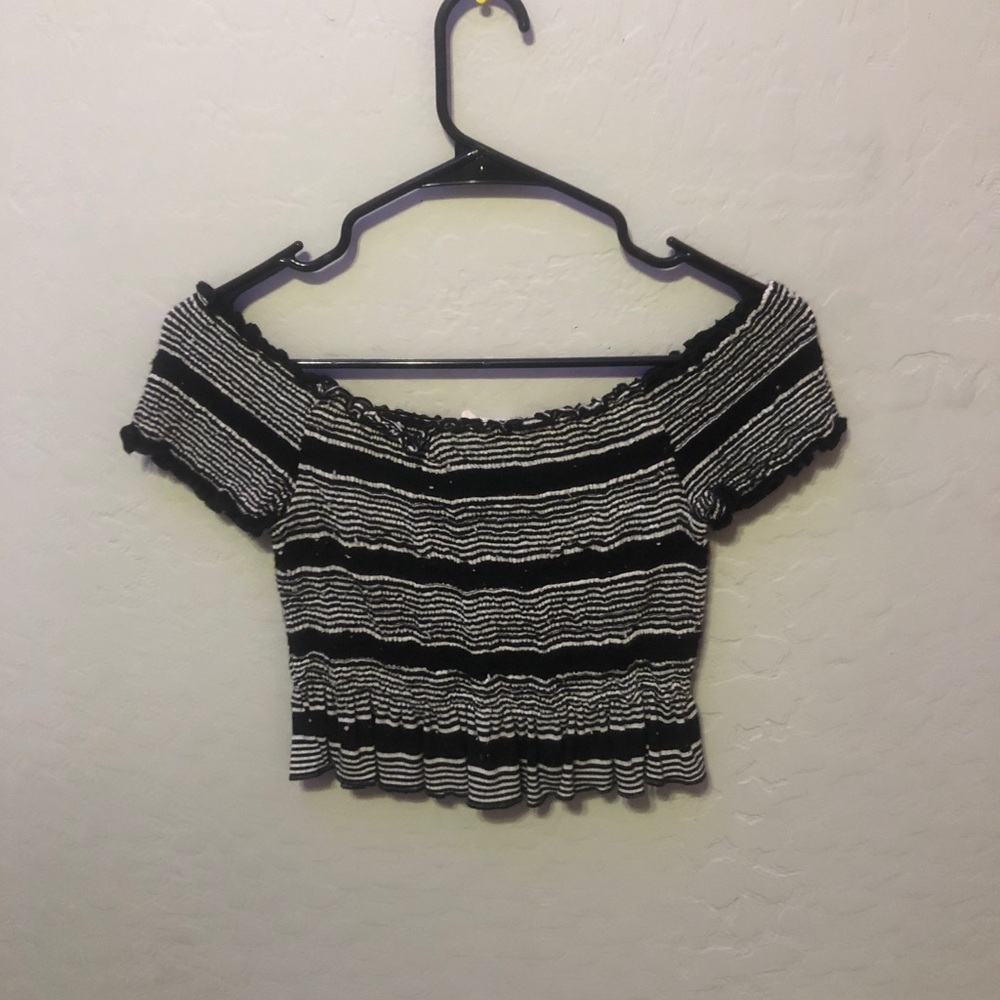 tillys off the shoulder shirt